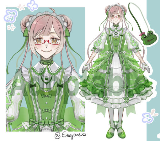 &quot;Frog girl&quot; #Sale 10$